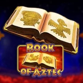 Book of Aztec logo by Amatic Industries Goldenbet Casino