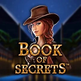 Book of Secrets online game logo by SYNOT Games on goldenbetonline.com