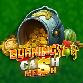 Official Slots logo: Burning Slots Cash Mesh by BF Games at Goldenbet Casino