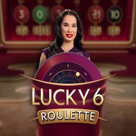 Lucky 6 Roulette slot visual from Pragmatic Play available on goldenbetonline.com