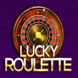 Lucky Roulette logo by Belatra Games at Goldenbet Casino