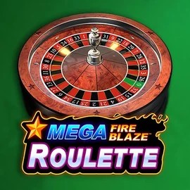 Mega Fire Blaze Roulette slot logo by Playtech at Goldenbet Casino