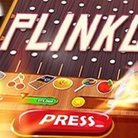 Logo of Plinko from BGAMING at Goldenbet Casino