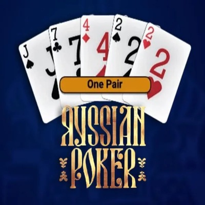 Enjoy Russian Poker by OneTouch Games – logo hosted on goldenbetonline.com