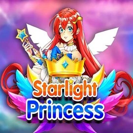 Starlight Princess logo by Pragmatic Play at Goldenbet Casino