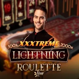 Enjoy XXXtreme Lightning Roulette by Evolution – logo hosted on goldenbetonline.com